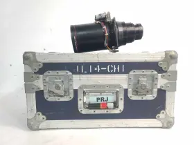 C1805-148 Barco R9840910 Tld Xga/sxga 5.0-8.0 1 Zoom Projector Lens In Carrying Case