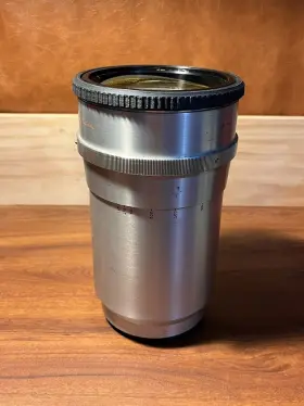 2161-ae Bausch Lomb And Cinemascope Anamorphic Projector Attachment Ii Lens 2161-ae Bausch Lomb And Cinemascope Anamorphic Projector Attachment Ii Lens