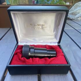 Elmo F 25-50mm Zoom Projection Lens F/1.4 25-50mm For Gp Series St-1200 With Case Box