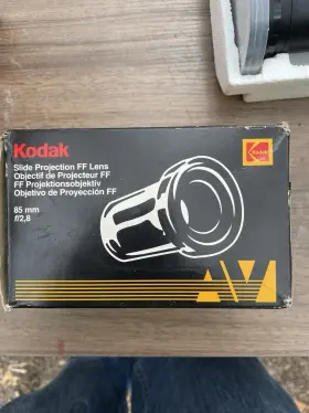 Kodak 041777125503 Slide Projection Ff Lens 85mm F/2.8 For Carousel And Ektagraphic Iii