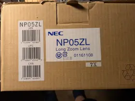 Np05zl Nec Throw Ratio 4.78 1 - 7.62 Projector Zoom Lens