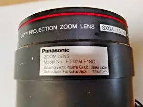 Et-d75le1sc Panasonic Short Throw Fixed-focus Projector Lens