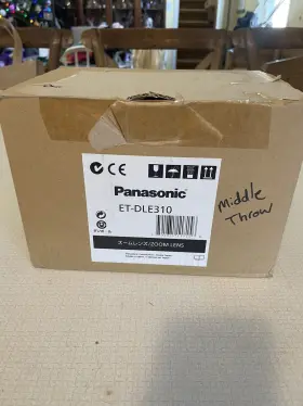 Pt-dz6700 Panasonic Et-dle310 Projection Zoom Lens 3 4-4 5 1 Pt-dx Pt-rz Pt-dw