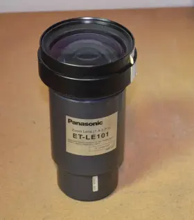 Et-le101 Panasonic Projector Projection Short Throw Zoom Lens 1.4-1.7 1