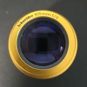 268445 Schneider Schneider-kreuznach 105mm F/2 Fixed Prime Projection Lens Made In Germany 268445 Schneider Schneider-kreuznach 105mm F/2 Fixed Prime Projection Lens Made In Germany