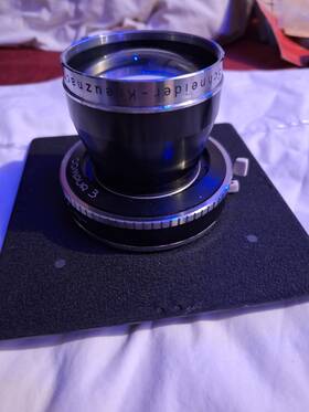 Schneider 5697 Tele-xenar Compur 3 1 5 5/360 Camera With Extra Parts Great Condition