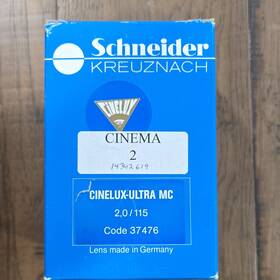 Schneider Kreuznach 37476 Cinelux-ultra Mc 2/115mm Projection Lens Nib