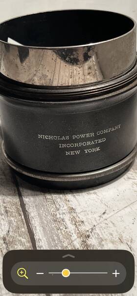 Spencer 26-e.f. 26ftft-e.f. Stereo Lens Universal Fixed Focus Used Nicholas Power Company