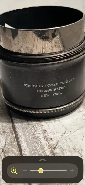 26ftft-e.f Spencer 26-e.f. 26ftft-e.f. Stereo Lens Universal Fixed Focus Used Nicholas Power Company