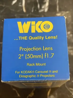 Wiko 031293300201 Projection Lens 2 Inch 50mm F1.7 Rack Mount