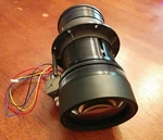 Sanyo/christie/eiki LNS-M01Z Round Semi Long Throw High Precision Projector Lens Used. Price: $650.00.