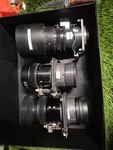 Lot Of Sanyo Motorized Lenses For Christie L6/8 LX65/100 Projector (C135) Used. Price: $300.00.