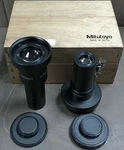 Mitutoyo Projection Objective Lens Set 1). 50X & 50/100 Condenser Used. Price: $200.00.