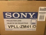 Sony Projection Lens VPLL-ZM41/D Brand New Sealed Box. Price: $59.99.