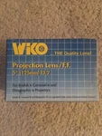Wiko Projection Lens/f.f. 5" (125 Mm) F3.2 Open. Price: $21.99.