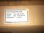 Sanyo LNS-W31A Short Throe Motorized Projector Zoom Lens New. Price: $120.00.