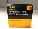 Kodak Projection Lens Ff Cat: 122 5168 New. Price: $25.00.