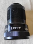 Eiki SUPER-16 F1. 2/50MM Projector Lens Used. Price: $34.95.