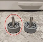 (1)HIGHT Adjustable Foot Screw For Nec NP-PA500U NP-PA550W NP-PA622U Used. Price: $12.95.