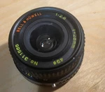 Bell & Howell No. 311565 28MM Oshawa Lens From Japan With Carrying Case Used. Price: $35.00.
